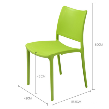 Cheap Classic PP Plastic Stackable Chair Restaurant Chair